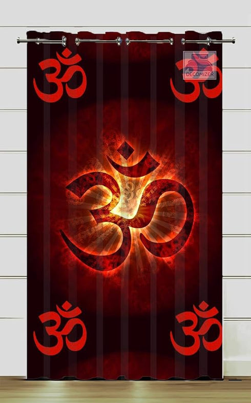 7Ft Grommet Opaque Door Curtain Pack Of 1 Pc